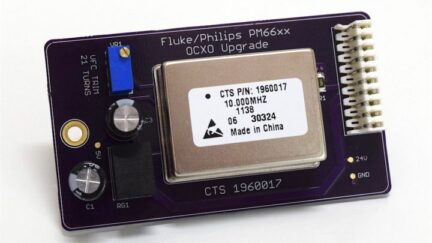 Fluke/Philips PM66xx Frequency Counter OCXO Upgrade