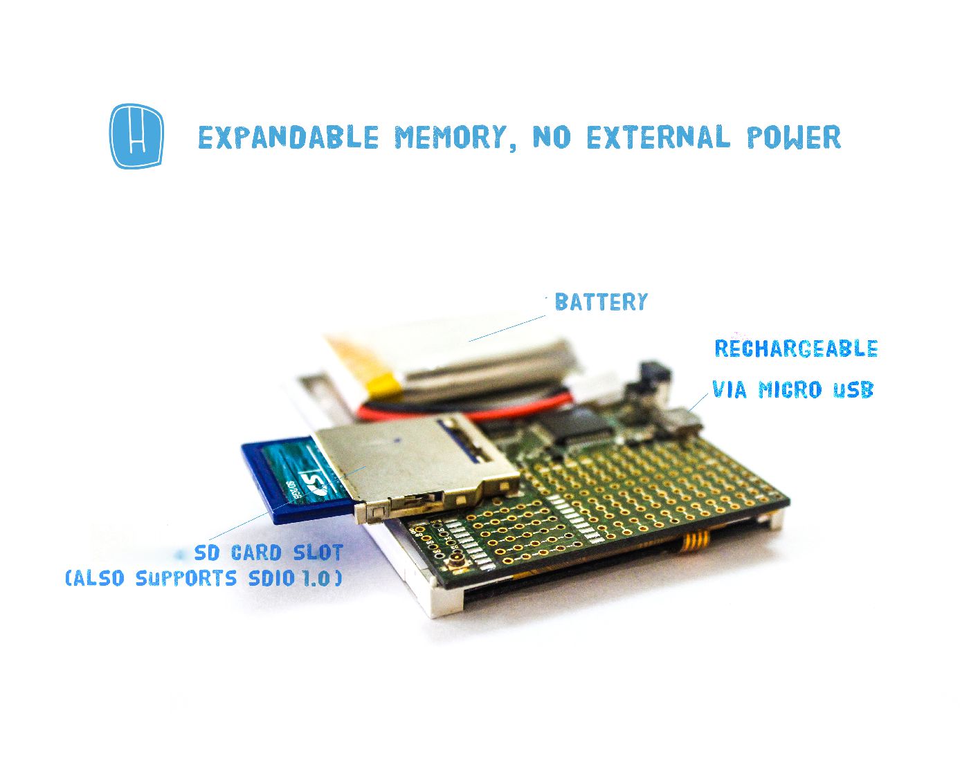 HackPOD – 32 bit ARM Cortex-M4, programmable in Arduino