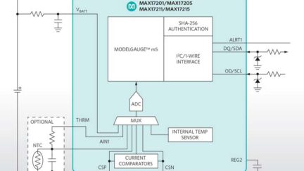 Fuel-gauge ICs help prevent battery clones