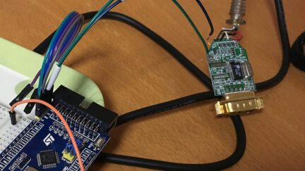 Butchered USB TTL Serial Adaptor