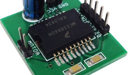 5 Amp H-Bridge DC Motor Driver using MC33886