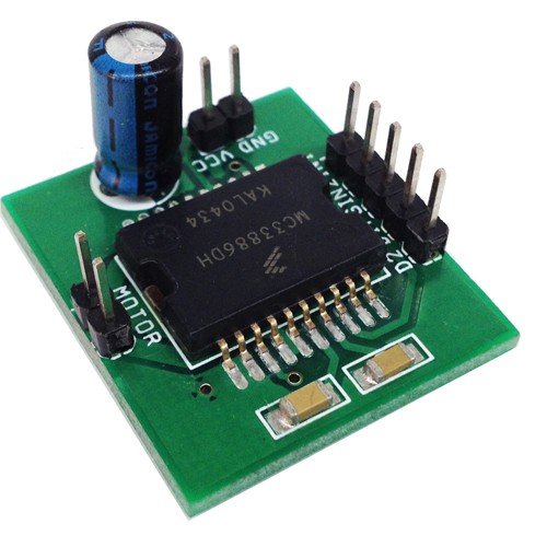 5 Amp H-Bridge DC Motor Driver using MC33886