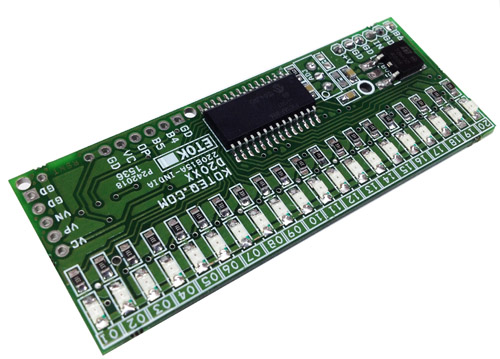 Bargraph Current Meter 0-1A Range – PIC16F686