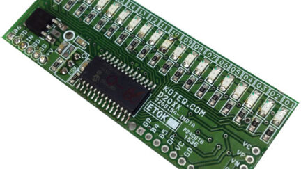 Bargraph Voltmeter 0-5V DC range – PIC16F686