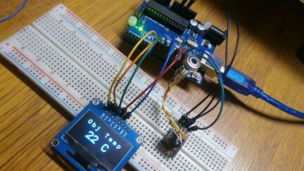 Contactless OLED Thermometer With Arduino and MLX90614