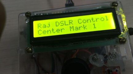 Full featured Arduino DSLR Intervalometer