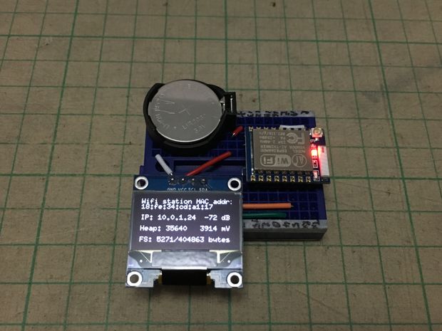 ESP8266 Bread Board Testing ESP8266 Bread Board Testing