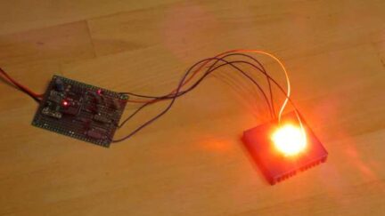 WiFiRGB – A WiFi-enabled RGB high-power LED