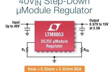 LTM8053 – 40VIN, 3.5A/6A Step-Down μModule Regulator