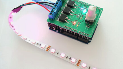 DIY Arduino RGB LED Controller Shield
