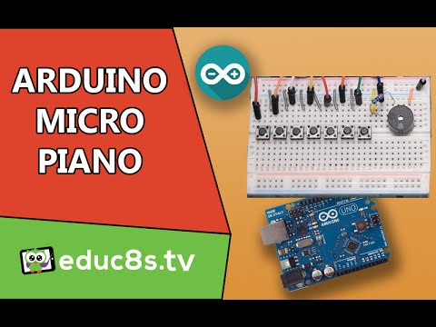 Learn how to play sound with Arduino by building a DIY Micro Piano