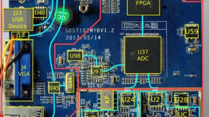 Inside the SDS7012 Oscilloscope: Mainboard Analysis