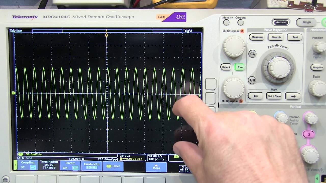 Oscilloscope Vertical Position and Offset explained