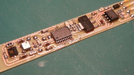 Pressure, temperature and humidity sensor board with RS485