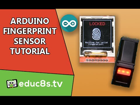 Use a Fingerprint sensor module to add biometric security to your Arduino projects