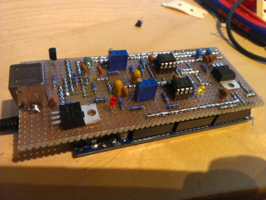 Homebrew Multimode Digital Voice Modem adapter