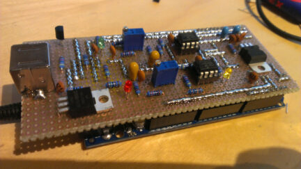 Homebrew Multimode Digital Voice Modem adapter