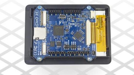 Arduino-compatible touch-enabled display shield from FTDI