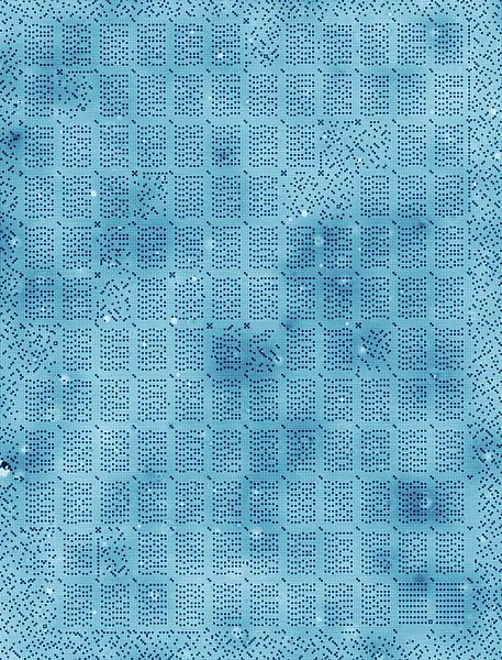 Information storage at one atom per bit; a 1kB atomic memory