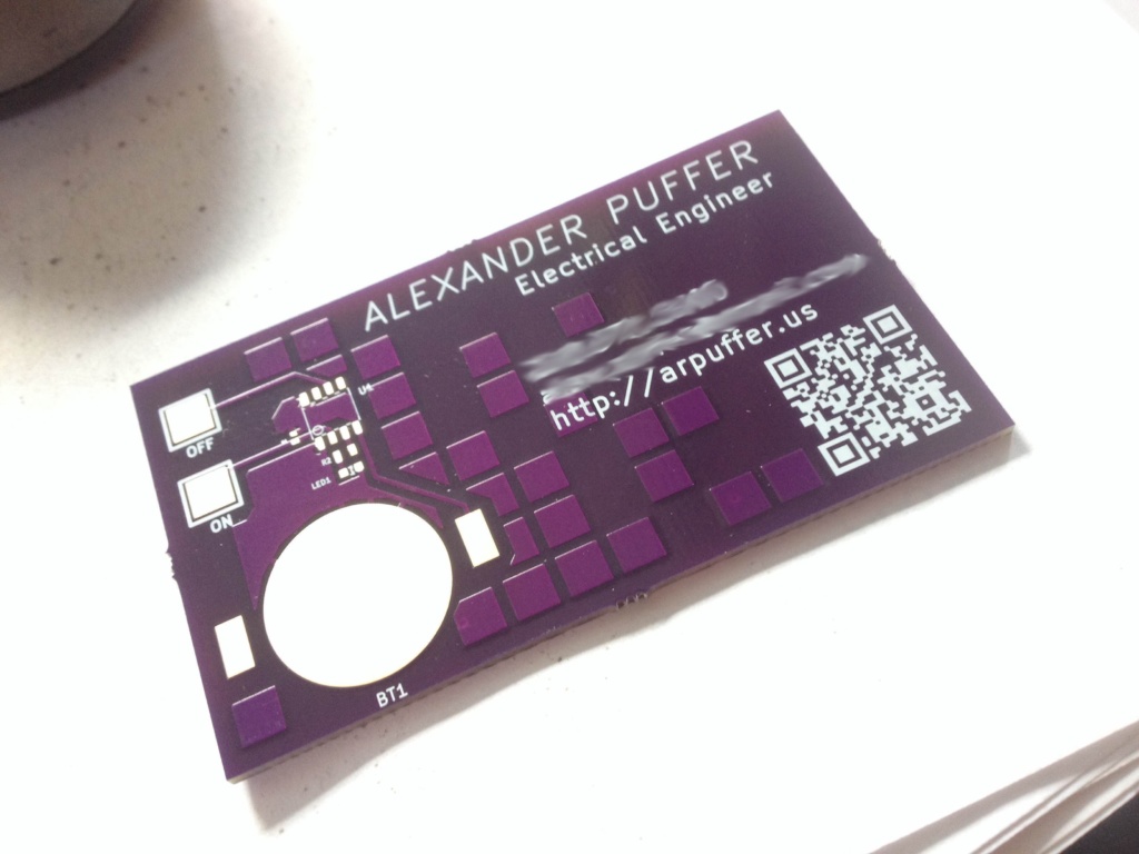 PCB Business Card