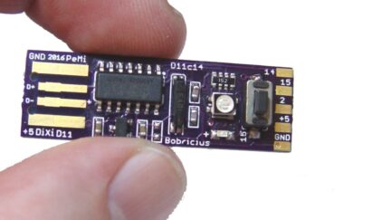 DiXi – arduino sam D11 usb stick