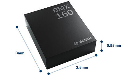 BMX160 from Bosch Sensortec, a New Smallest 9-axis Motion Sensor
