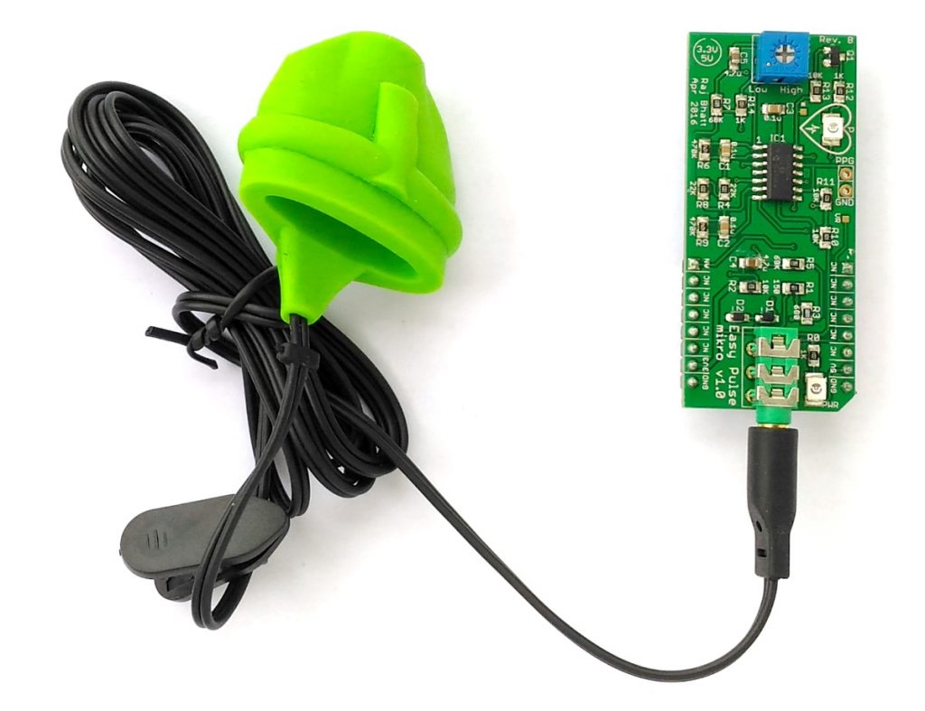 Easy Pulse mikro – MikroBus form factor pulse sensor