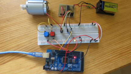 Controlling DC motors with Arduino and L293
