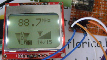 TEA5767 FM Radio With Digital Volume control