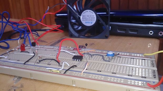 Temperature controlled Fan