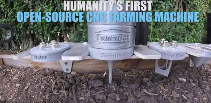 FARMBOT Open-source CNC Farming Machine