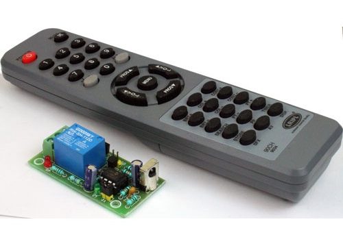 One Channel Infra Red Remote Controller
