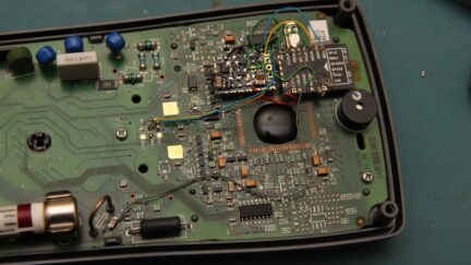 Fluke 15B+ Digital Multimeter Upgraded with ESP8266