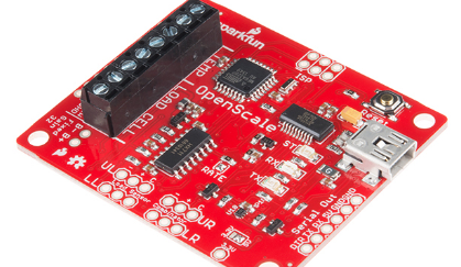 Measure Weights Using OpenScale from Sparkfun