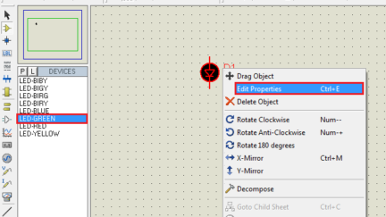 Proteus Tutorial – Light Emitting Diode (LED) and Bar Graph Display