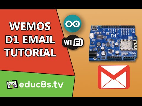Arduino ESP8266 Tutorial: Send an email easily with your Wemos D1 board using a PHP script!