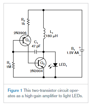 2n3904 transistor schematic for