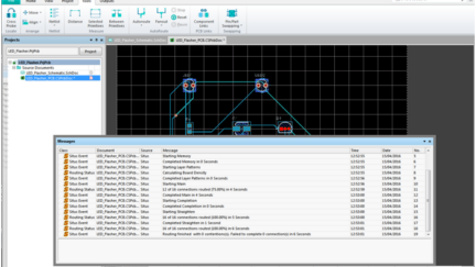 Make the PCB from your design using Altium CircuitStudio
