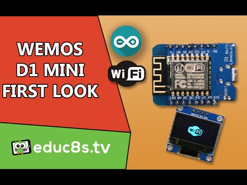 Wemos D1 mini: A first look at this ESP8266 based board