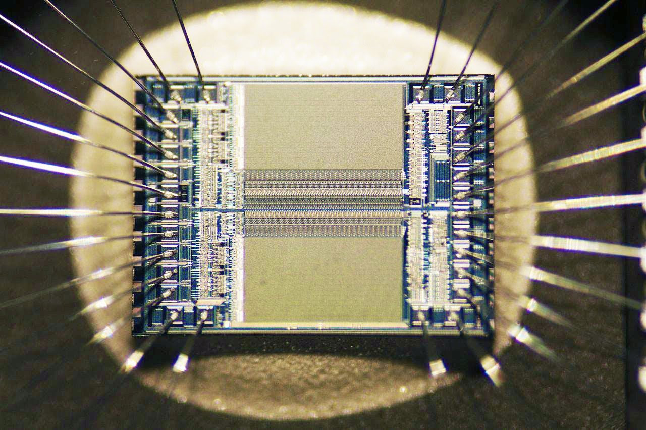 What’s inside a microchip ?