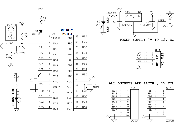 16-Channel-Tiny-Infra-Red-Remote-Controller-NEC-H011 sch