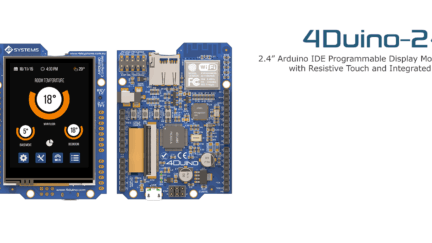 4Duino – A 2.4″ TFT LCD IoT Display Module