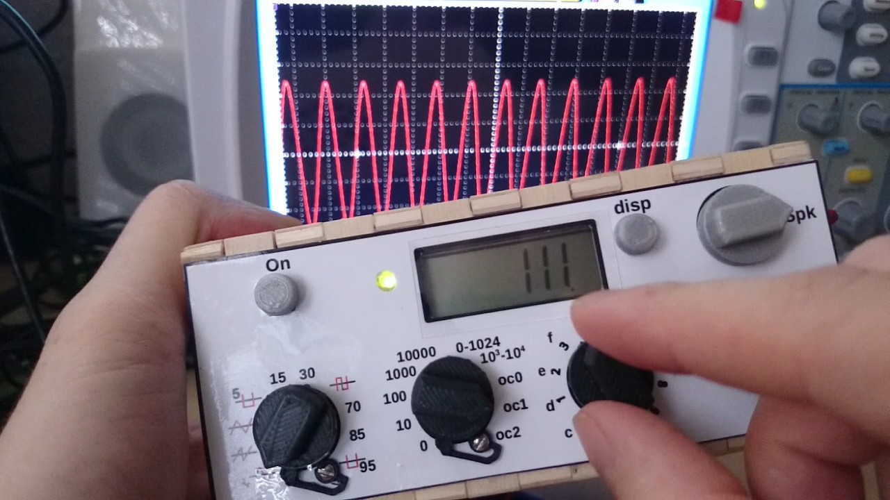 1Hz to 30KHz Wave Generator Using Arduino