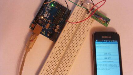 How to control Arduino board using an Android phone