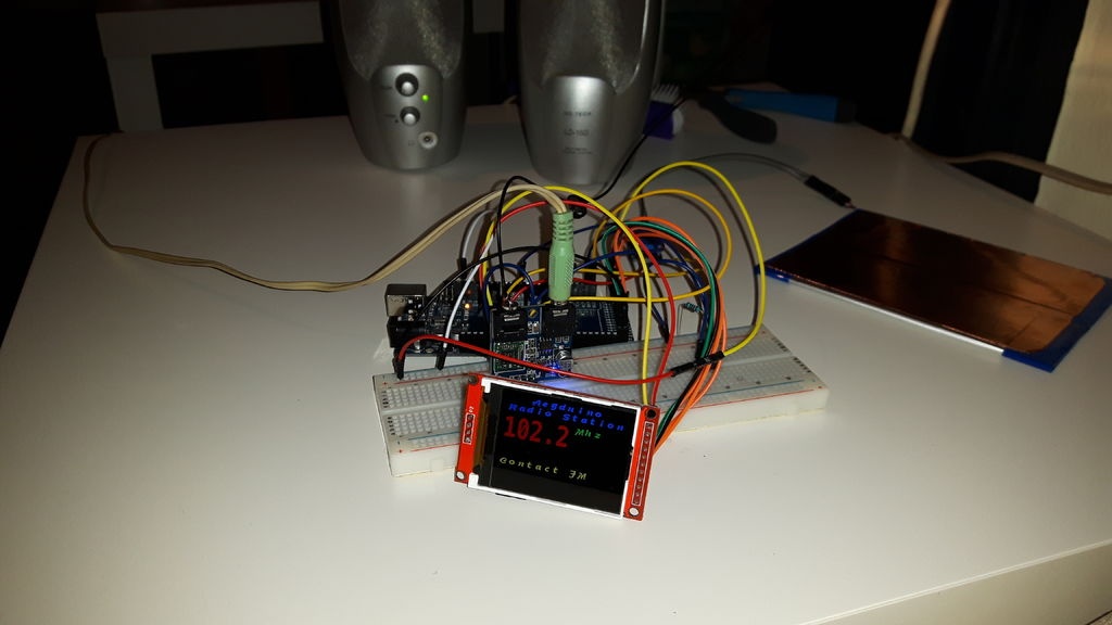 Simple Arduino Radio with TEA5767