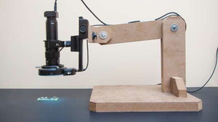 DIY PCB inspection microscope