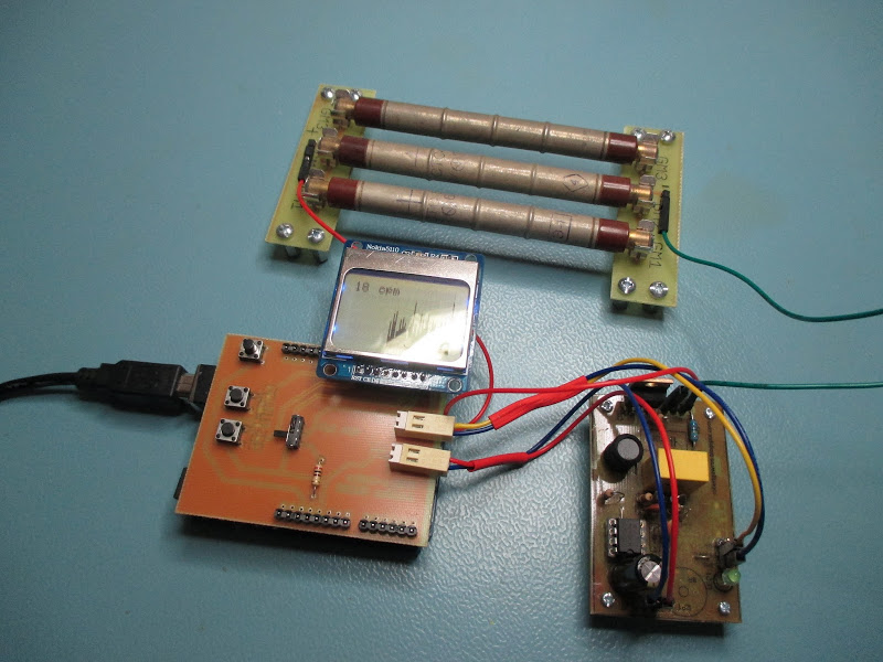 Arduino Geiger–Müller counter with LCD display