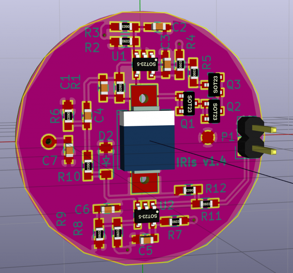 IRis – An Infrared Sensor using Photodiode amplification Circuit