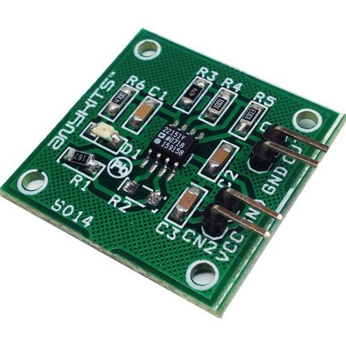 Magnetic field sensor using AD22151