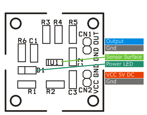 Magnetic-field-sensor-connections